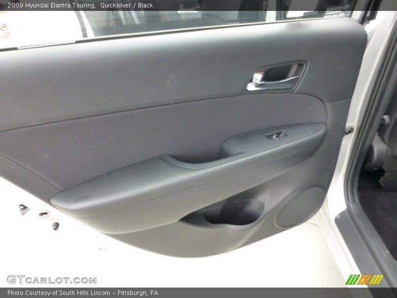 Quicksilver / Black 2009 Hyundai Elantra Touring