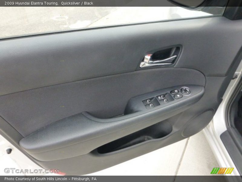 Quicksilver / Black 2009 Hyundai Elantra Touring