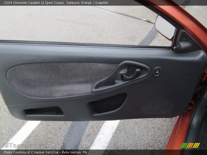 Sunburst Orange / Graphite 2004 Chevrolet Cavalier LS Sport Coupe
