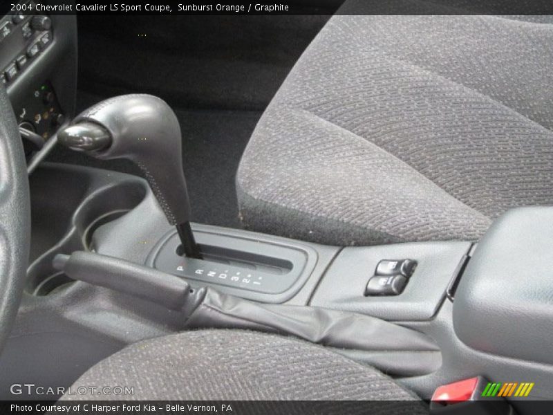 Sunburst Orange / Graphite 2004 Chevrolet Cavalier LS Sport Coupe