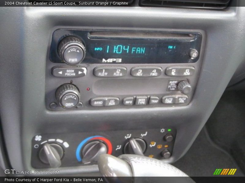 Sunburst Orange / Graphite 2004 Chevrolet Cavalier LS Sport Coupe