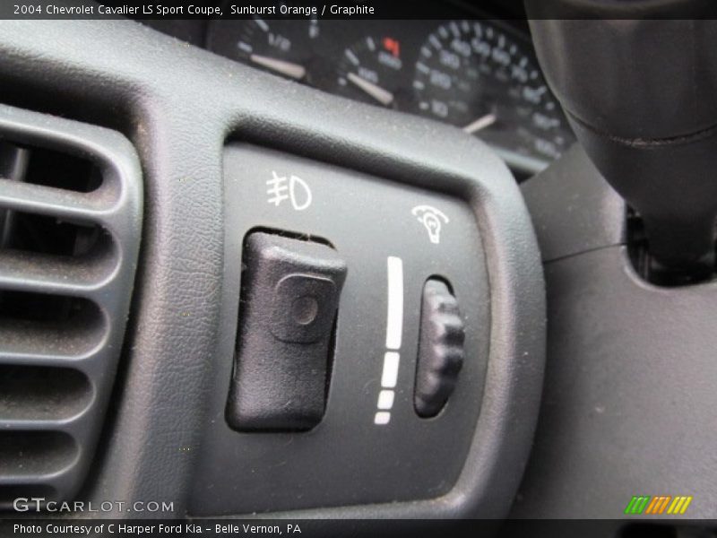 Sunburst Orange / Graphite 2004 Chevrolet Cavalier LS Sport Coupe