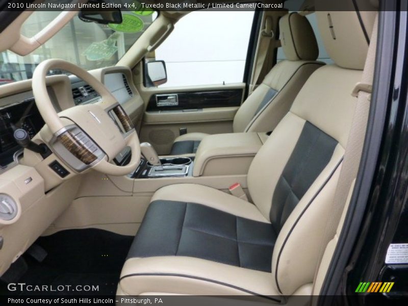 Front Seat of 2010 Navigator Limited Edition 4x4