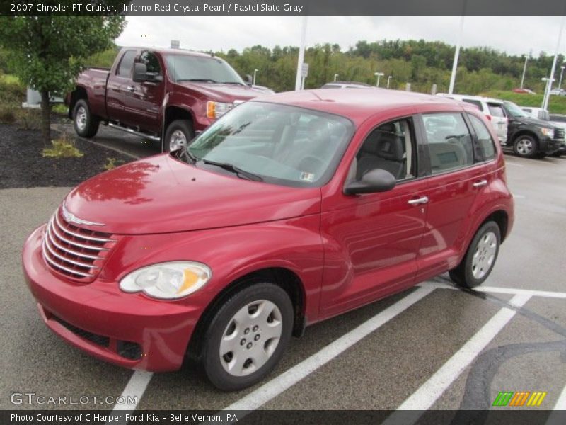 Inferno Red Crystal Pearl / Pastel Slate Gray 2007 Chrysler PT Cruiser