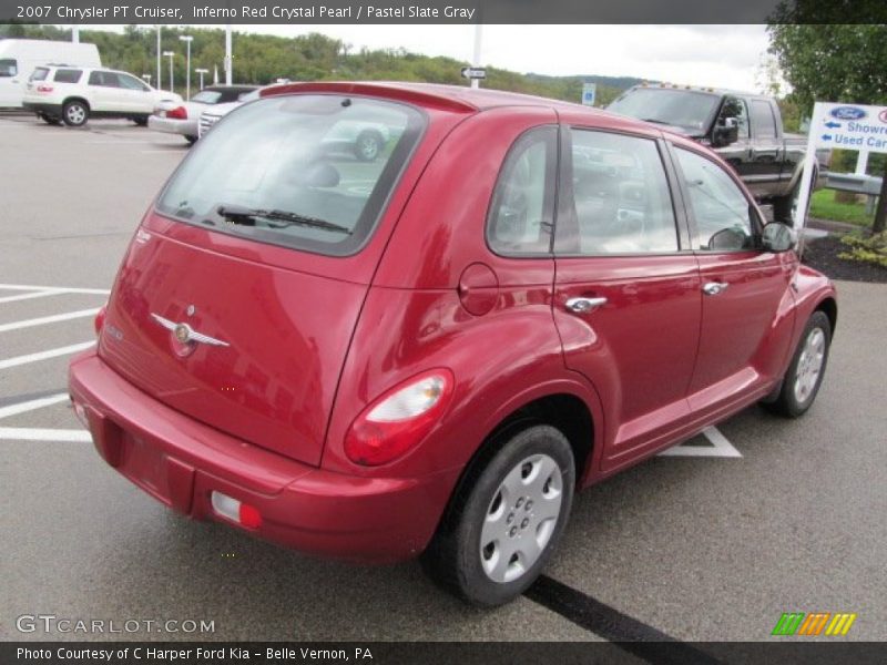 Inferno Red Crystal Pearl / Pastel Slate Gray 2007 Chrysler PT Cruiser