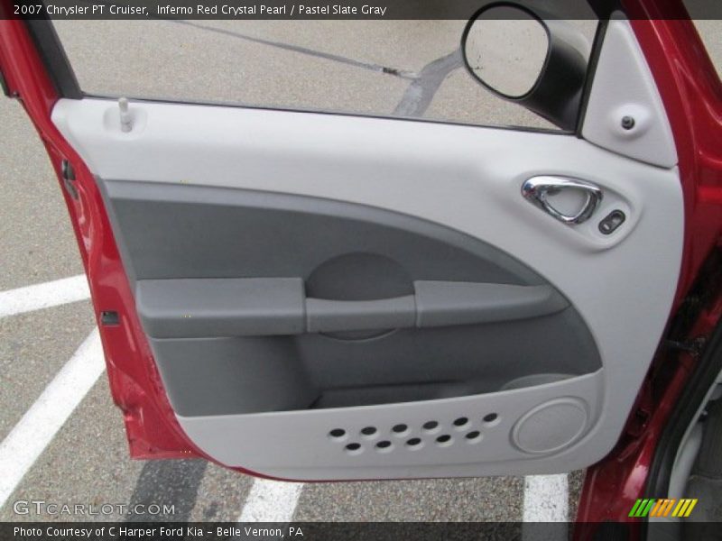 Inferno Red Crystal Pearl / Pastel Slate Gray 2007 Chrysler PT Cruiser
