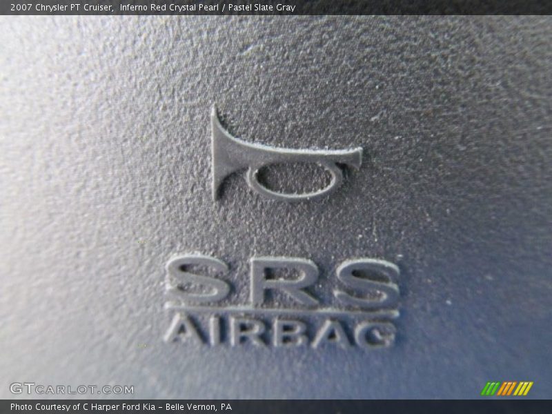 Inferno Red Crystal Pearl / Pastel Slate Gray 2007 Chrysler PT Cruiser