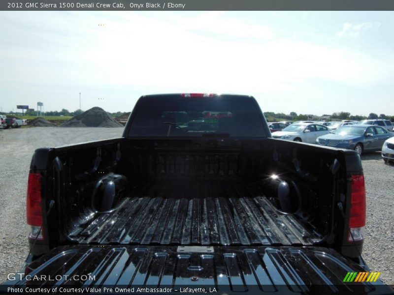 Onyx Black / Ebony 2012 GMC Sierra 1500 Denali Crew Cab