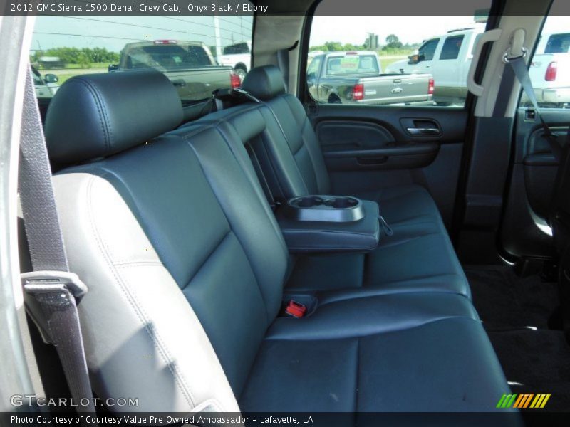 Onyx Black / Ebony 2012 GMC Sierra 1500 Denali Crew Cab