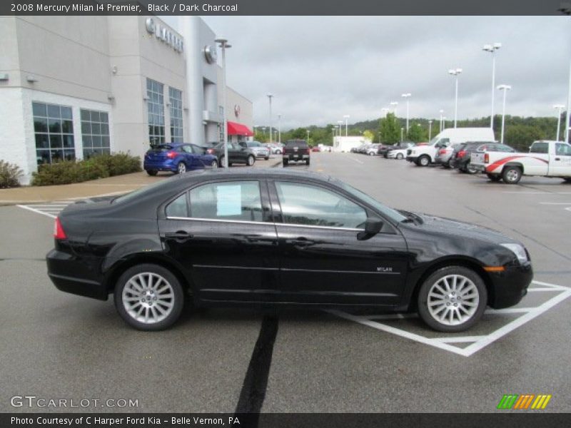 Black / Dark Charcoal 2008 Mercury Milan I4 Premier