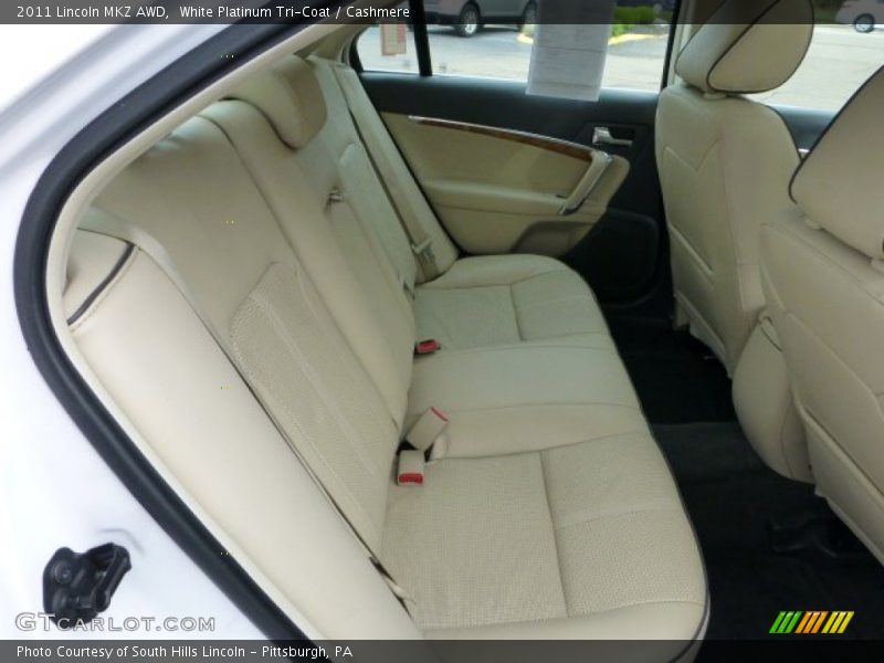 White Platinum Tri-Coat / Cashmere 2011 Lincoln MKZ AWD