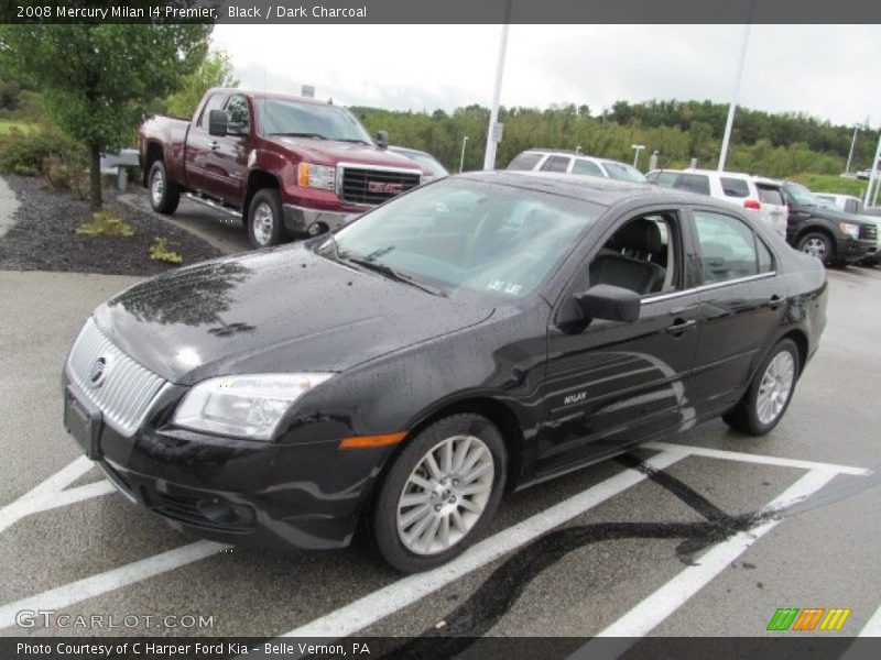 Black / Dark Charcoal 2008 Mercury Milan I4 Premier