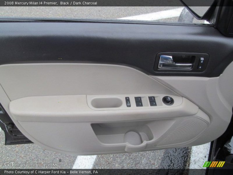 Black / Dark Charcoal 2008 Mercury Milan I4 Premier