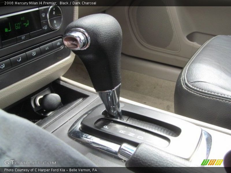 Black / Dark Charcoal 2008 Mercury Milan I4 Premier