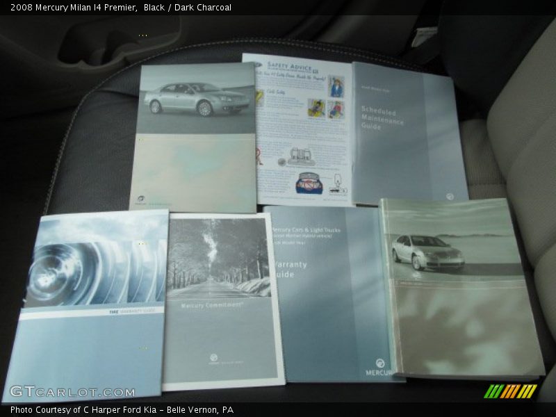 Black / Dark Charcoal 2008 Mercury Milan I4 Premier
