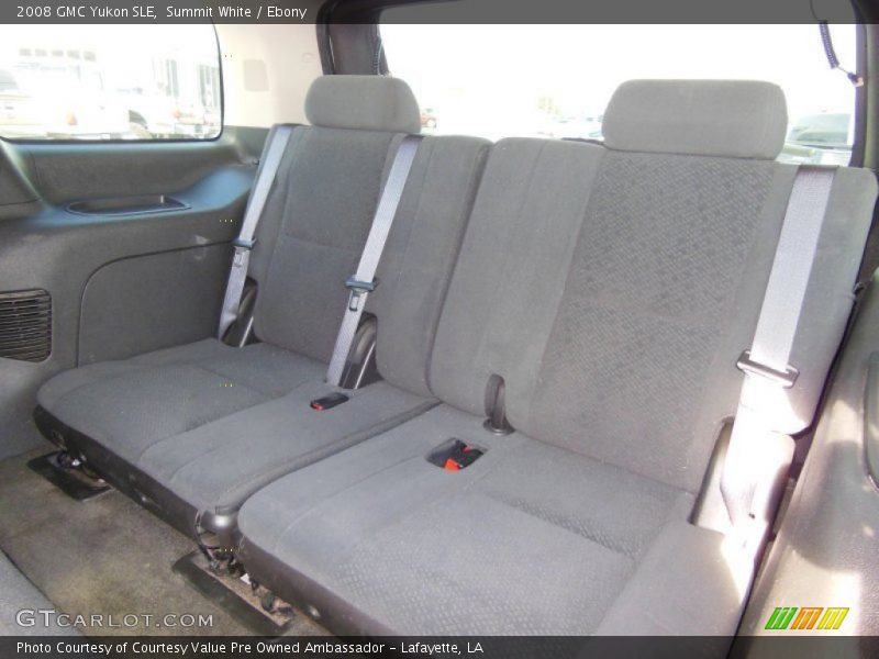 Summit White / Ebony 2008 GMC Yukon SLE