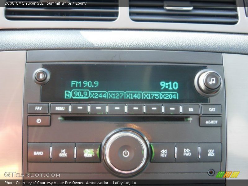 Summit White / Ebony 2008 GMC Yukon SLE