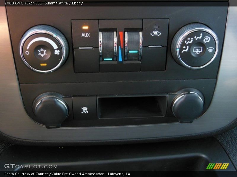 Summit White / Ebony 2008 GMC Yukon SLE