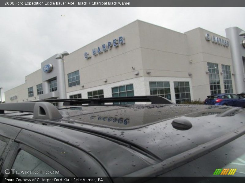 Black / Charcoal Black/Camel 2008 Ford Expedition Eddie Bauer 4x4