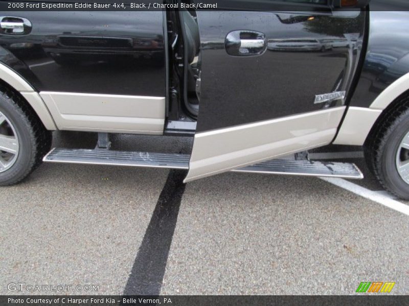 Black / Charcoal Black/Camel 2008 Ford Expedition Eddie Bauer 4x4