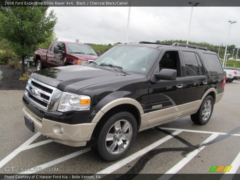Black / Charcoal Black/Camel 2008 Ford Expedition Eddie Bauer 4x4