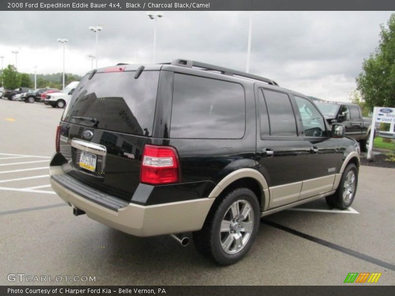Black / Charcoal Black/Camel 2008 Ford Expedition Eddie Bauer 4x4