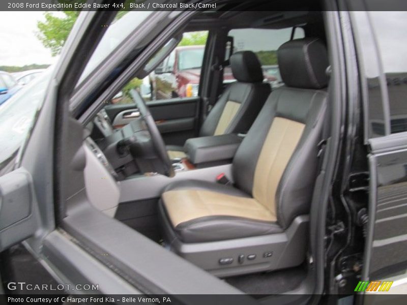 Black / Charcoal Black/Camel 2008 Ford Expedition Eddie Bauer 4x4