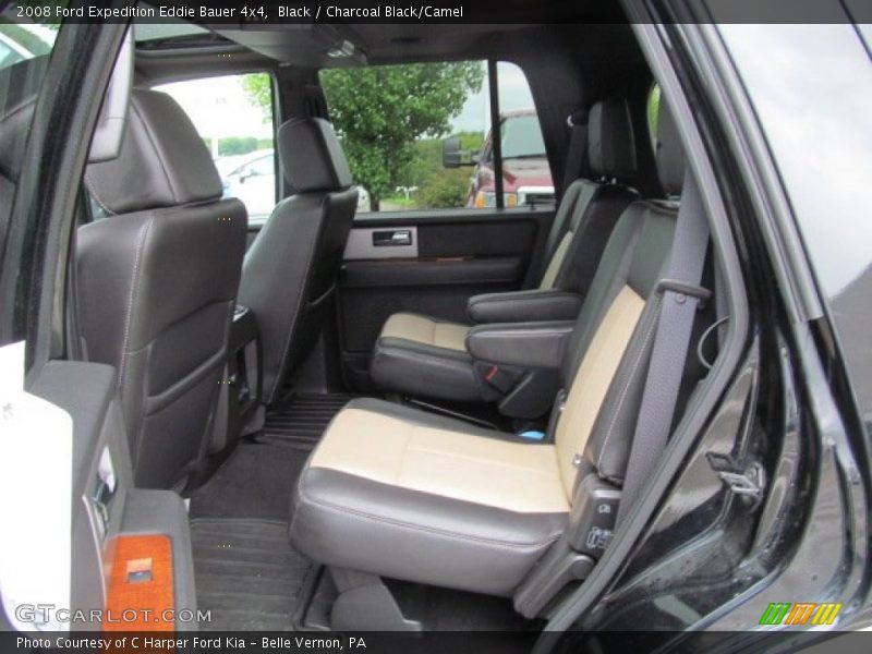 Black / Charcoal Black/Camel 2008 Ford Expedition Eddie Bauer 4x4
