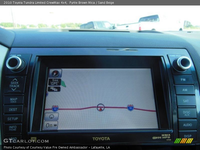 Pyrite Brown Mica / Sand Beige 2010 Toyota Tundra Limited CrewMax 4x4