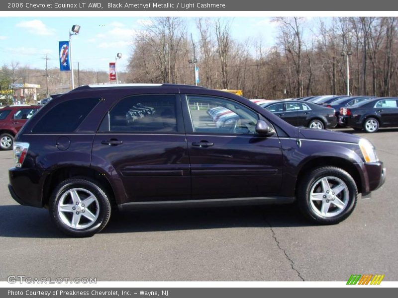 Black Amethyst Metallic / Light Cashmere 2006 Chevrolet Equinox LT AWD
