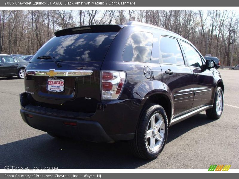 Black Amethyst Metallic / Light Cashmere 2006 Chevrolet Equinox LT AWD