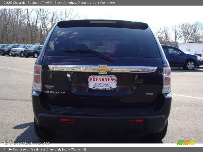 Black Amethyst Metallic / Light Cashmere 2006 Chevrolet Equinox LT AWD