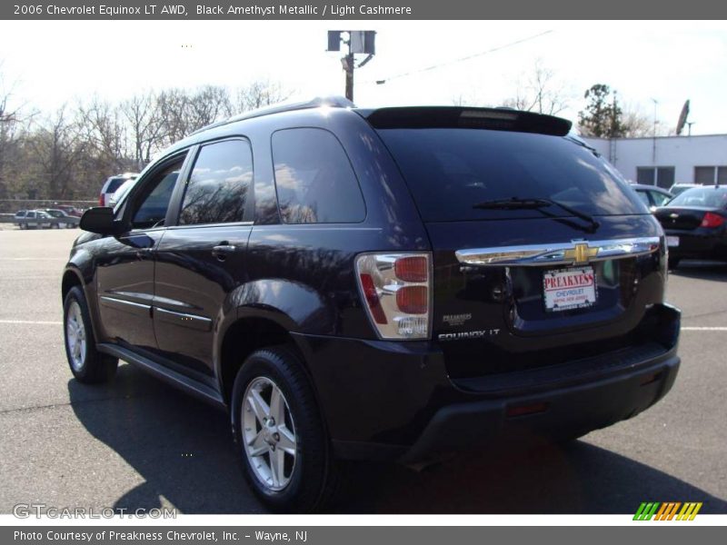 Black Amethyst Metallic / Light Cashmere 2006 Chevrolet Equinox LT AWD