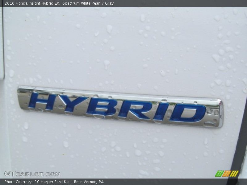 Spectrum White Pearl / Gray 2010 Honda Insight Hybrid EX
