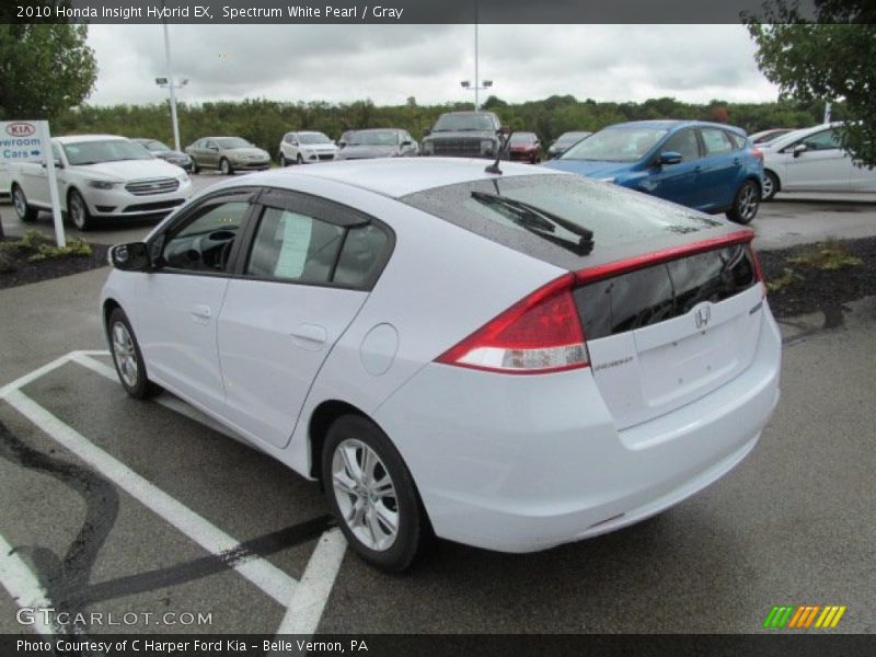 Spectrum White Pearl / Gray 2010 Honda Insight Hybrid EX