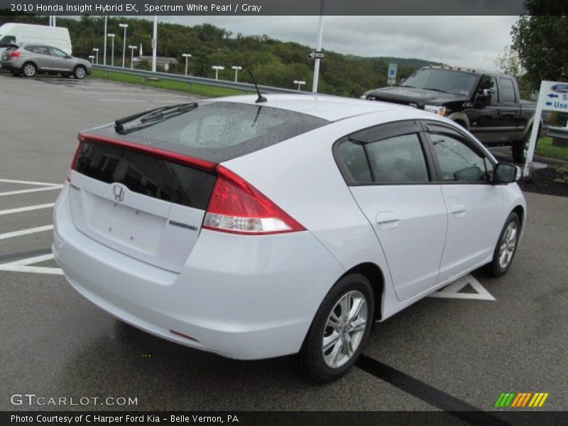 Spectrum White Pearl / Gray 2010 Honda Insight Hybrid EX