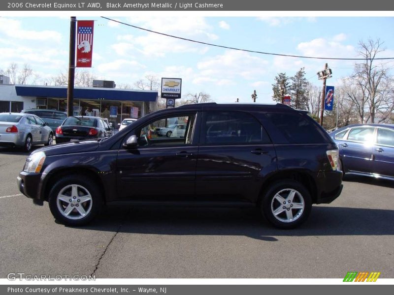 Black Amethyst Metallic / Light Cashmere 2006 Chevrolet Equinox LT AWD