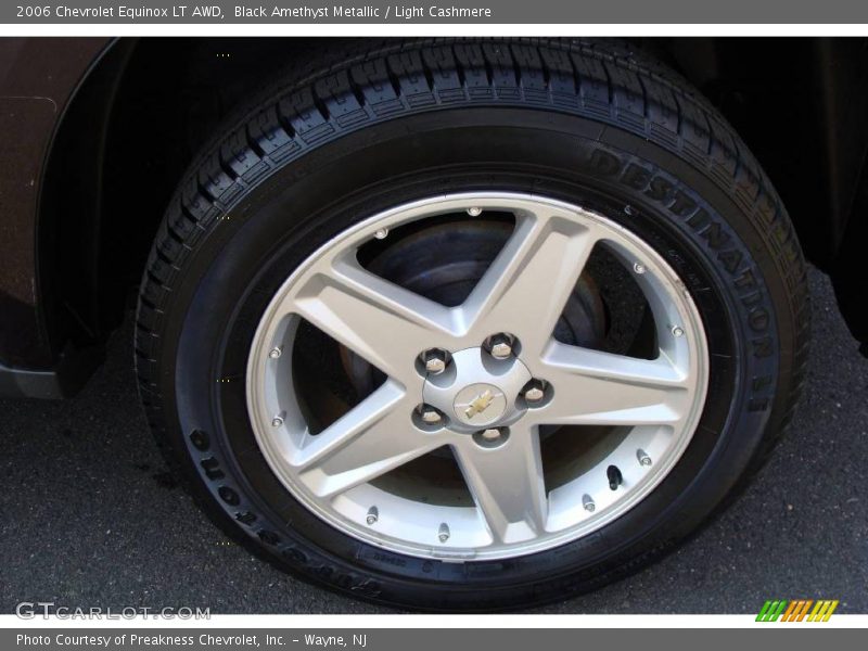 Black Amethyst Metallic / Light Cashmere 2006 Chevrolet Equinox LT AWD