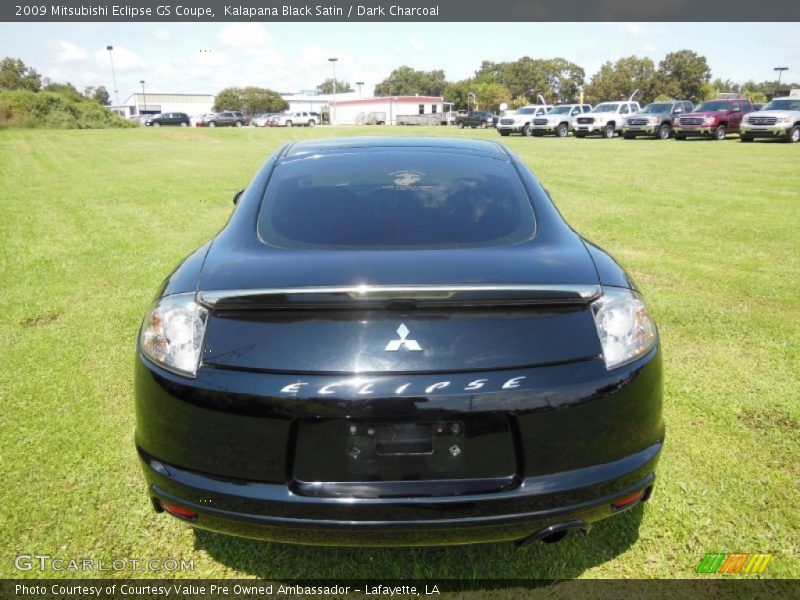 Kalapana Black Satin / Dark Charcoal 2009 Mitsubishi Eclipse GS Coupe