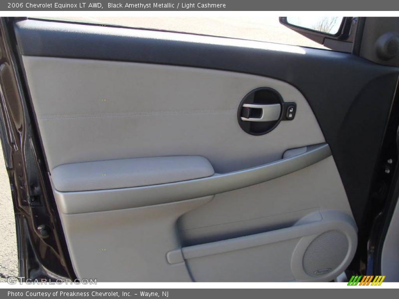 Black Amethyst Metallic / Light Cashmere 2006 Chevrolet Equinox LT AWD