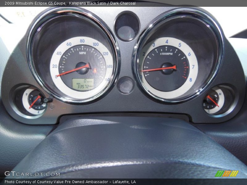 Kalapana Black Satin / Dark Charcoal 2009 Mitsubishi Eclipse GS Coupe