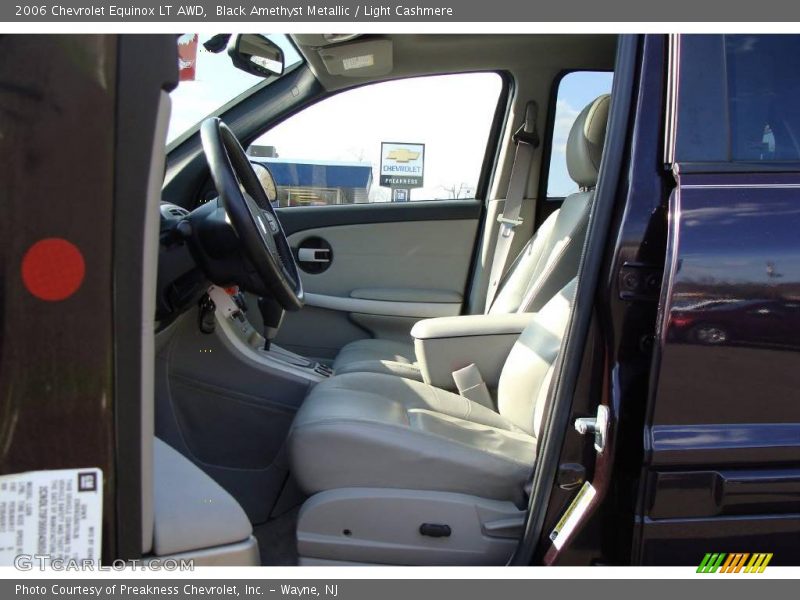 Black Amethyst Metallic / Light Cashmere 2006 Chevrolet Equinox LT AWD