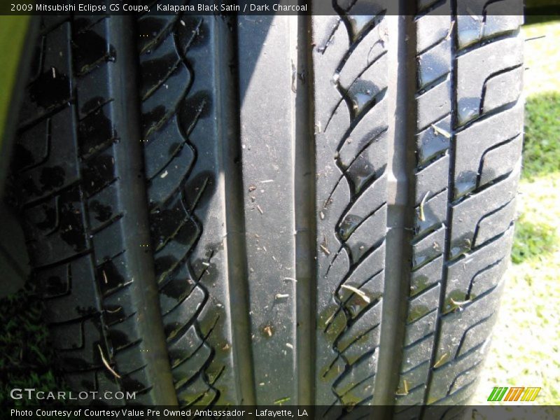 Kalapana Black Satin / Dark Charcoal 2009 Mitsubishi Eclipse GS Coupe
