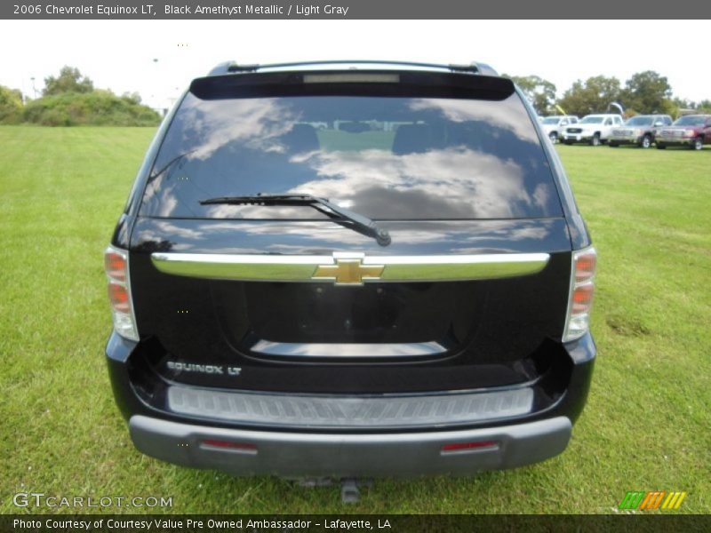 Black Amethyst Metallic / Light Gray 2006 Chevrolet Equinox LT