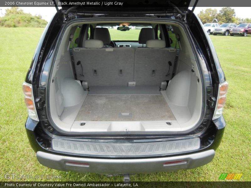 Black Amethyst Metallic / Light Gray 2006 Chevrolet Equinox LT