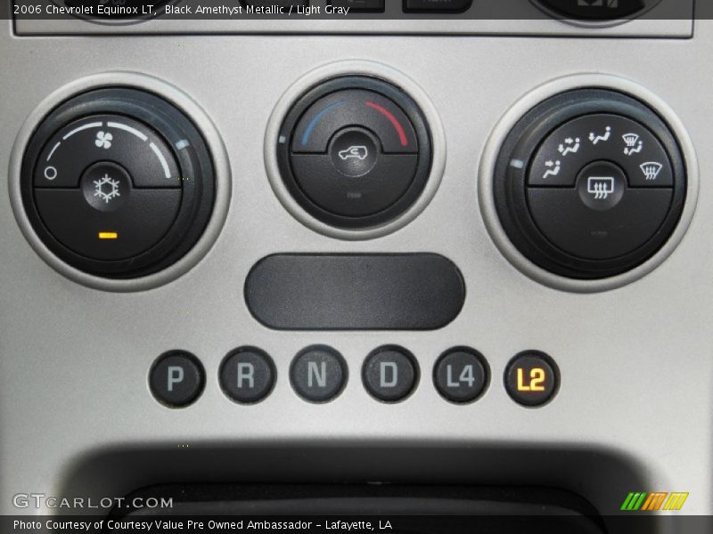 Black Amethyst Metallic / Light Gray 2006 Chevrolet Equinox LT