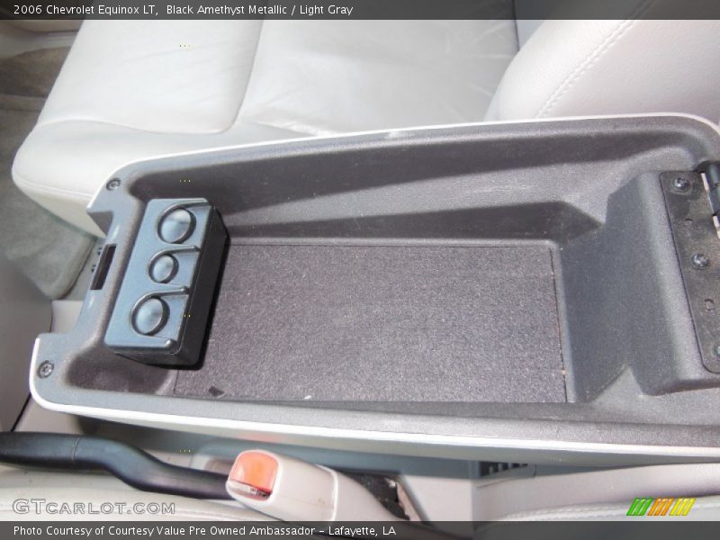 Black Amethyst Metallic / Light Gray 2006 Chevrolet Equinox LT