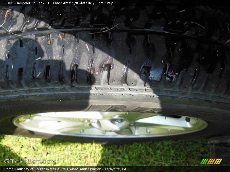 Black Amethyst Metallic / Light Gray 2006 Chevrolet Equinox LT