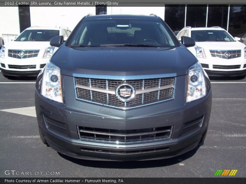 Gray Flannel Metallic / Ebony/Ebony 2012 Cadillac SRX Luxury