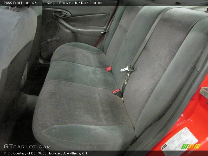 Sangria Red Metallic / Dark Charcoal 2000 Ford Focus LX Sedan